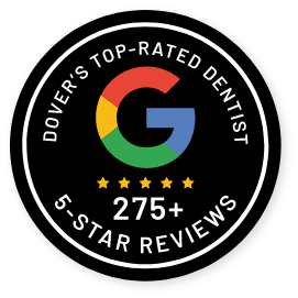 275 plus five star reviews on google stamp